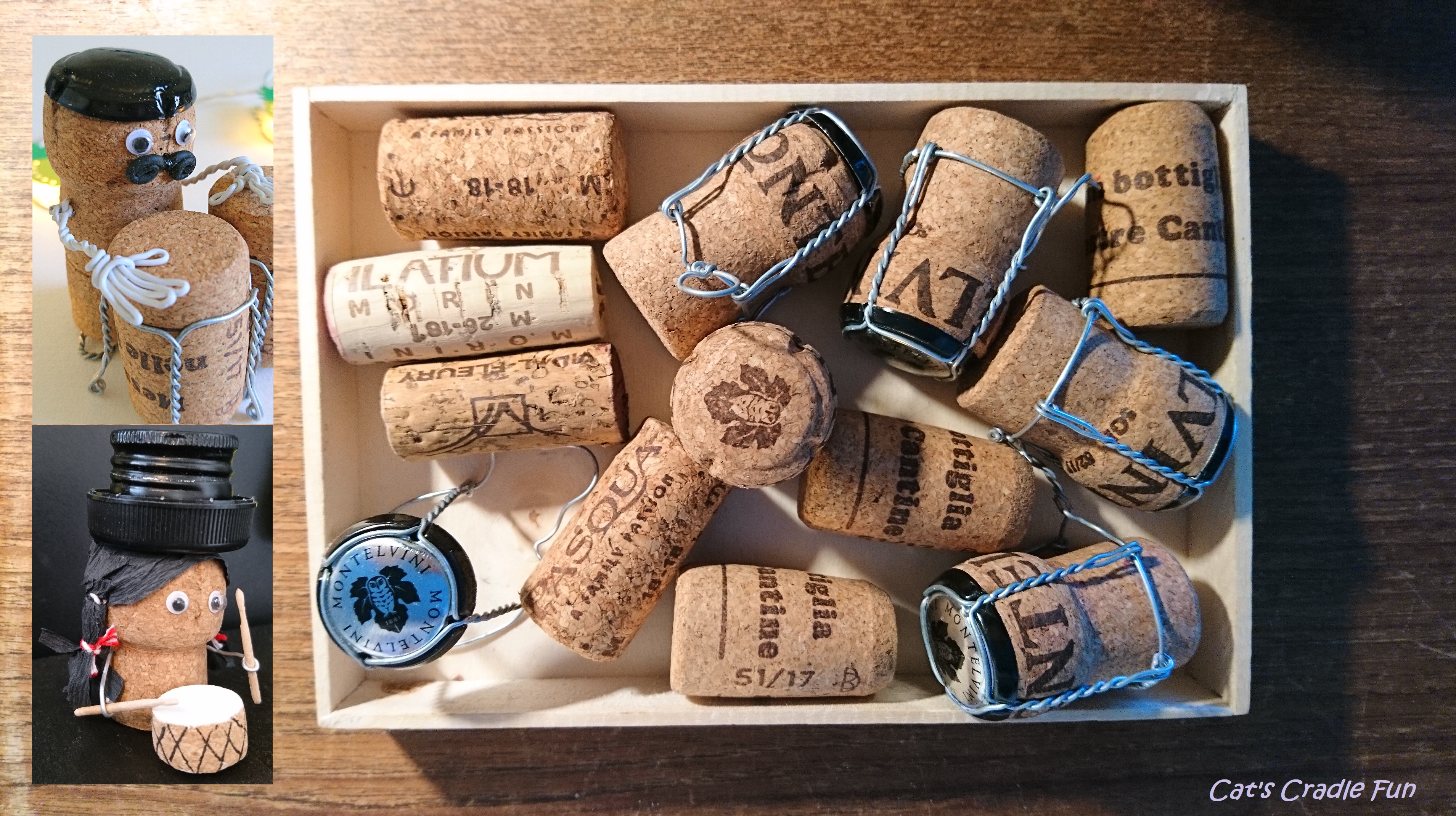 DIY Champagne Cork Stamps - Craftulate